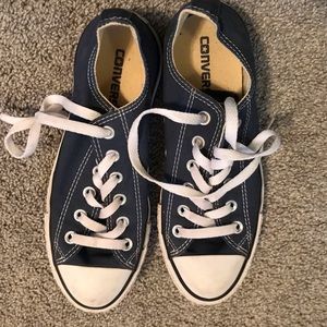 Navy converse